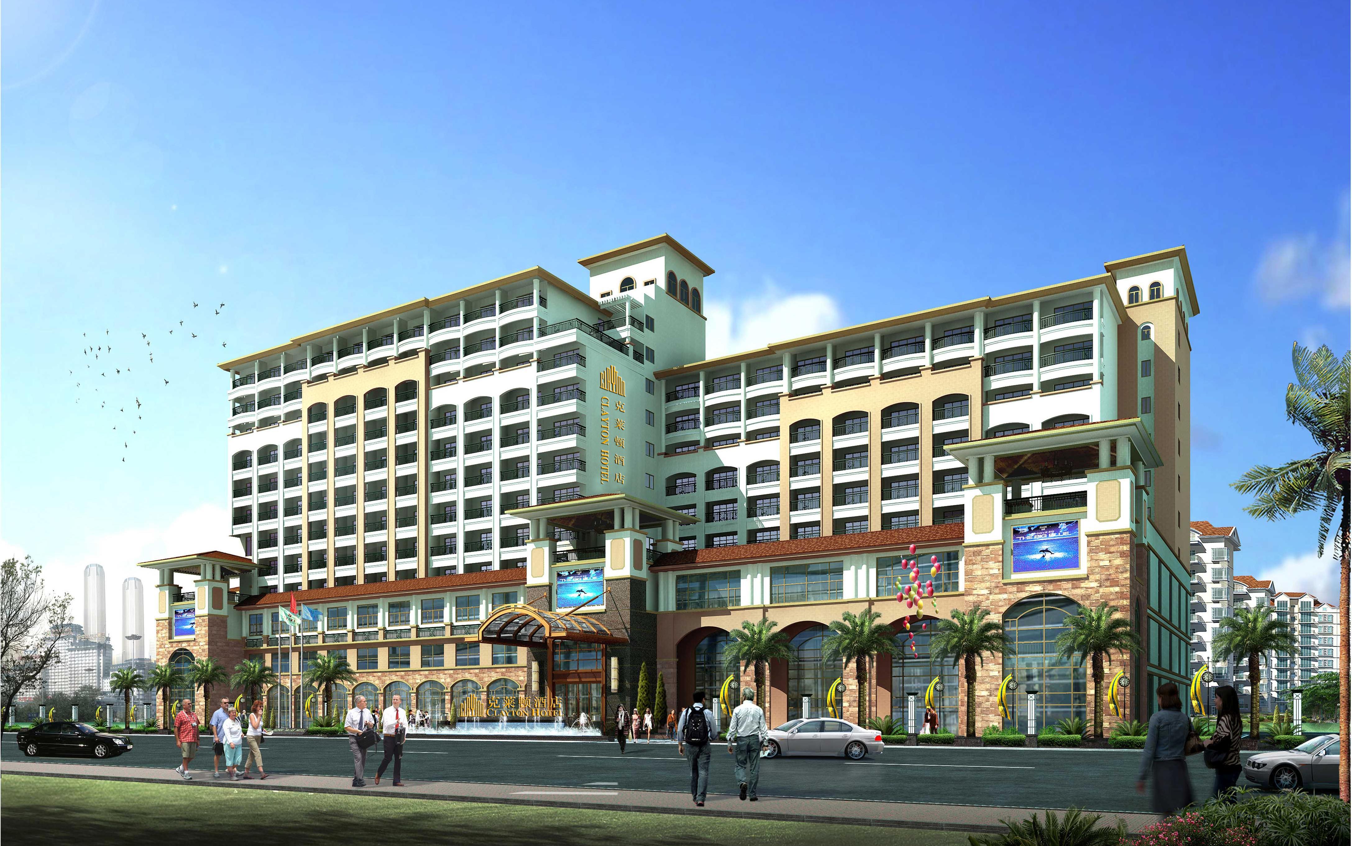 Clayton Hotel-Near Pazhou Exhibition Center Guangzhou Exterior foto